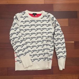 J Crew Yes & No sweater size Small